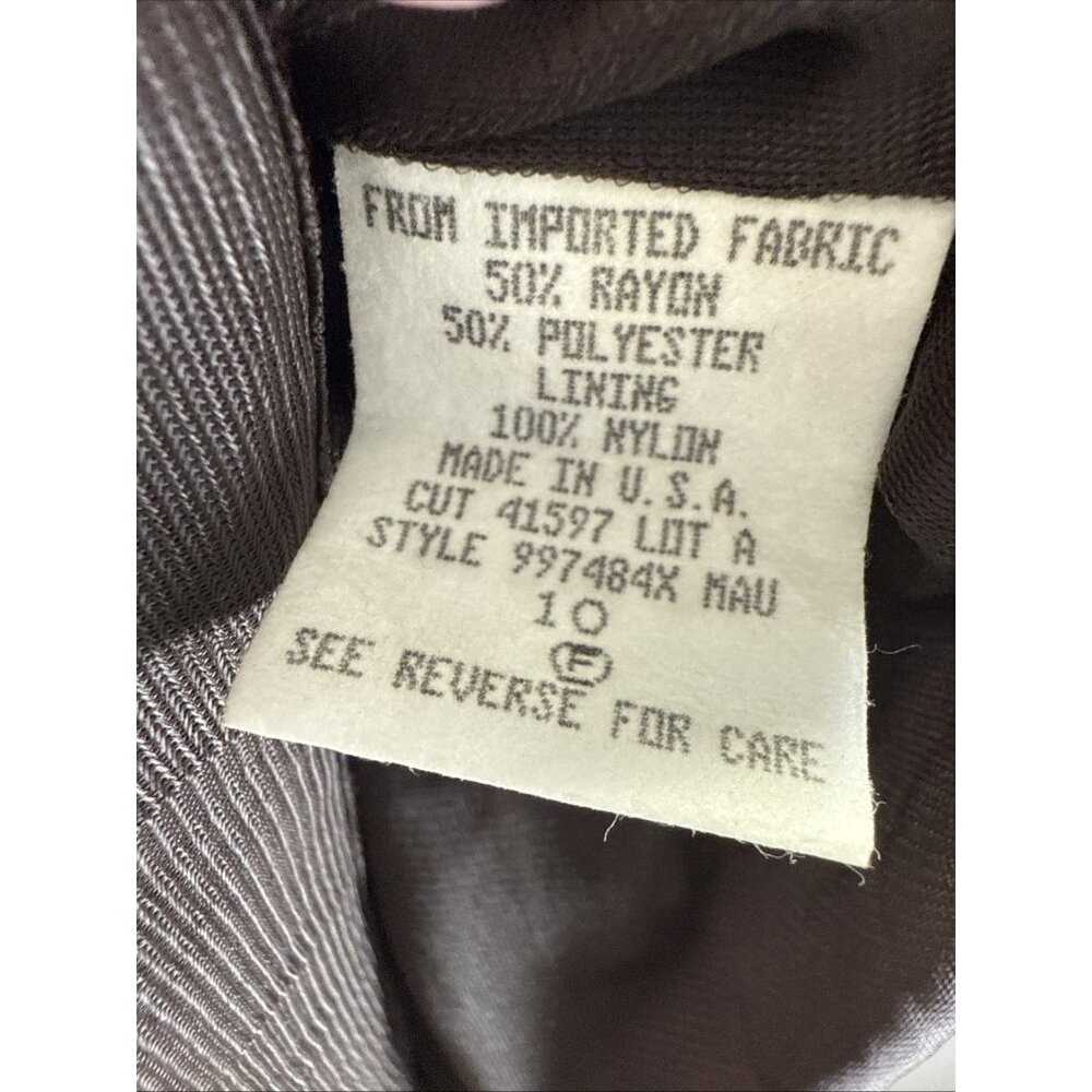Vtg Carol Little‎ Velvet Burnout Maxi Dress 10 Gown Y2K Whimsigoth Fairy Sheer - Picture 13 of 16